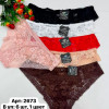 b6-2673-1 Coeur Joie Трусики женские кружевные, M-XL, 1 пачка (6 шт)