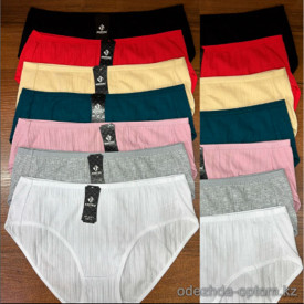 b2-1628-1 Anttifu Трусики женские однотонные, 44-48, 1 пачка (12 шт) b2-1628-1 Anttifu Трусики женские однотонные, 44-48, 1 пачка (12 шт)