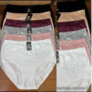 b2-168 Anttifu Трусики женские высокие, 52-56, 1 пачка (12 шт)