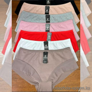 b2-2304 Anttifu Трусики женские с сеточкой на средней посадке, 46-50, 1 пачка (12 шт)