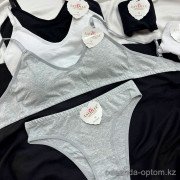 b16-9225-1 Lavolle Комплект нижнего белья: топ и трусики, M-L, 1 пачка (10 шт)