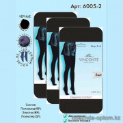 k4-6005-2 Vinconte Женские колготки, 5-6, 3200 ден, 1 пачка (6 шт)