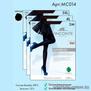 k4-mc014 Vinconte Колготки женские, 3M-5XL, 180 ден, 1 пачка (6 шт)