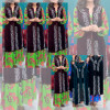 w18-0620 Камзол женский с вышивкой и бусинами, большие размеры, бархат, 1 шт