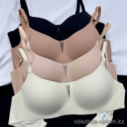 b16-369 Бюстгальтер гладкий на поролоне, M-XL, 1 пачка (3 шт)