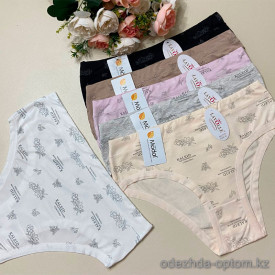 d7-7781 Lavolle Трусики женские высокие, XL-3XL, 1 пачка (12 шт)