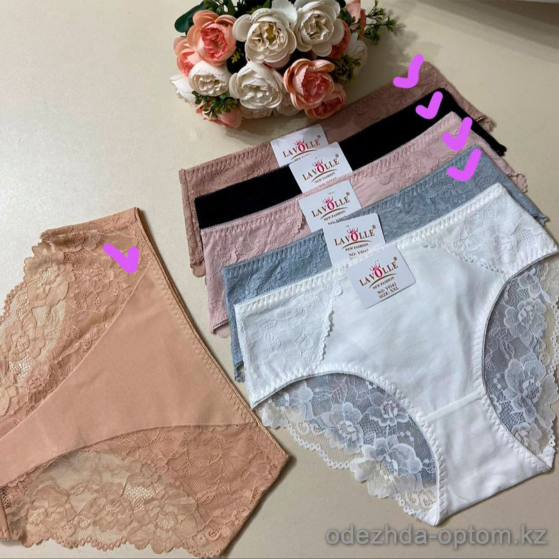 d7-Y0162 Lavolle Трусики женские кружевные, большие размеры, 2XL-4XL, 1 пачка (12 шт) d7-Y0162 Lavolle Трусики женские кружевные, большие размеры, 2XL-4XL, 1 пачка (12 шт)