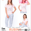 d7-4390 Rubina Комплект женской домашней одежды, М-XL, 1 пачка (3 шт)