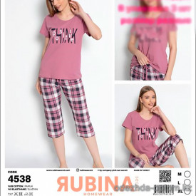 d7-4538 Rubina Комплект женской домашней одежды, М-XL, 1 пачка (3 шт)