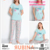 d7-4542 Rubina Комплект женской домашней одежды, М-XL, 1 пачка (3 шт)