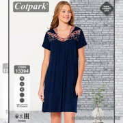 e1-13394 Cotpark Платье женское домашнее, M-XL, viscose, 1 пачка (3 шт)