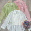 w6-0871 Рубашка женская в комплекте с майкой, стандарт (42-46), 1 шт