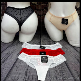b5-2370 Coeur Joie Трусики женские кружевные стринги, S-XL, 1 пачка (6 шт)