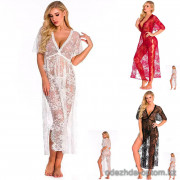 b15-227 Пеньюар женский кружевной, S-XL, 1 пачка (4 шт)