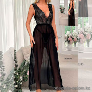 b15-245 Пеньюар женский прозрачный, L-2XL, 1 пачка (3 шт)