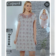 b4-13389 Cotpark Платье женское домашнее, M-2XL, 1 пачка (4 шт)