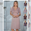 b4-13433 Cotpark Платье домашнее для крупных дам, L-3XL, 1 пачка (4 шт)
