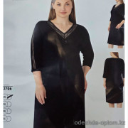 b4-13706 Cotpark Платье домашнее для крупных дам, 2XL-5XL, 1 пачка (4 шт)