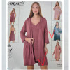 b4-16212 Cotpark Сорочка женская в комплекте с халатом, M-XL, 1 пачка (3 шт)