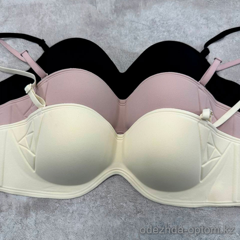 b13-A25 Бюстгальтер бесшовный на тонком поролоне, M-XL, 1 пачка (3 шт) b13-A25 Бюстгальтер бесшовный на тонком поролоне, M-XL, 1 пачка (3 шт)