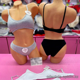 b6-9225-1 Lavolle Комплект нижнего белья: топ и трусики, M-L, 1 пачка (10 шт)