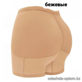 b6-999-4 Бесшовная накладная попа с бедрами, большие размеры, M-4XL, 1 пачка (6 шт)