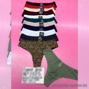 b6-2123-1 Coeur Joie Трусики женские бразилианы на высокой посадке, L-2XL, 1 пачка (6 шт)