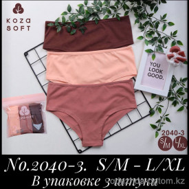 b5-2040-3 Koza Underwear Трусики женские: комплект тройка, 1 пачка (3 шт)