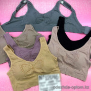 b6-12046 Топ женский бесшовный, стандарт, 1 пачка (12 шт)