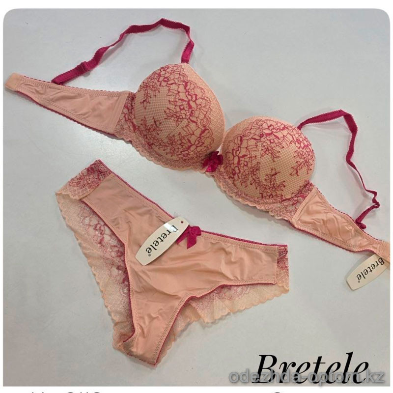 b4-3119-2 Bretele Комплект нижнего белья: бюстгальтер на среднем поролоне и трусики, чашка C, 1 пачка (6 шт) b4-3119-2 Bretele Комплект нижнего белья: бюстгальтер на среднем поролоне и трусики, чашка C, 1 пачка (6 шт)