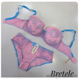 b4-4119 Bretele Комплект нижнего белья: бюстгальтер на тонком поролоне и трусики, чашка D, 1 пачка (6 шт)