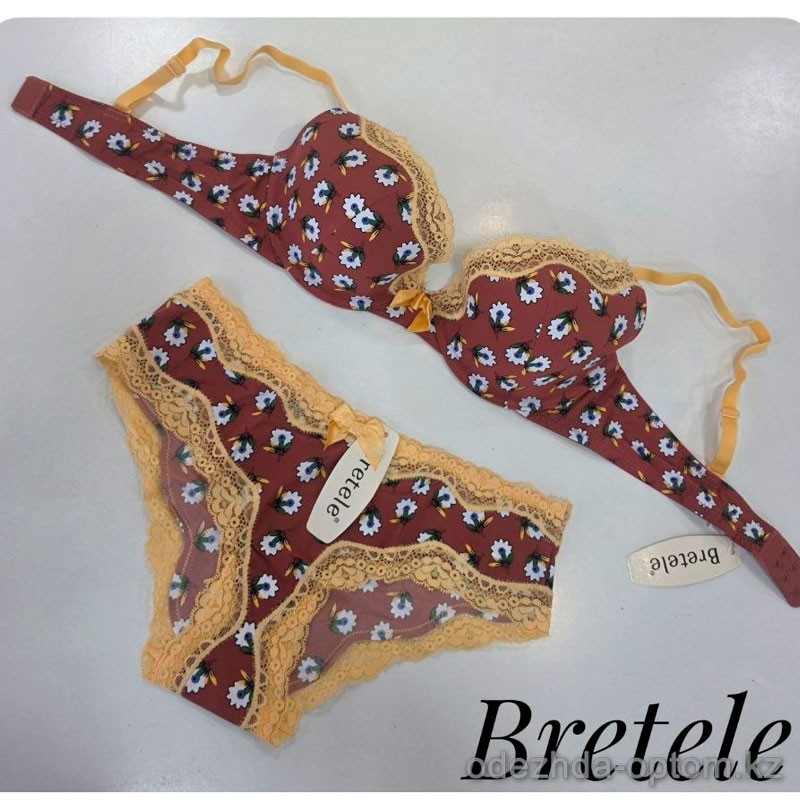 b4-4130 Bretele Комплект нижнего белья: бюстгальтер на тонком поролоне и трусики, чашка C, 1 пачка (6 шт) b4-4130 Bretele Комплект нижнего белья: бюстгальтер на тонком поролоне и трусики, чашка C, 1 пачка (6 шт)