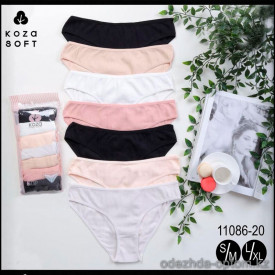 b5-11086-20 Koza Underwear Трусики женские: комплект неделька, 1 пачка (7 шт)