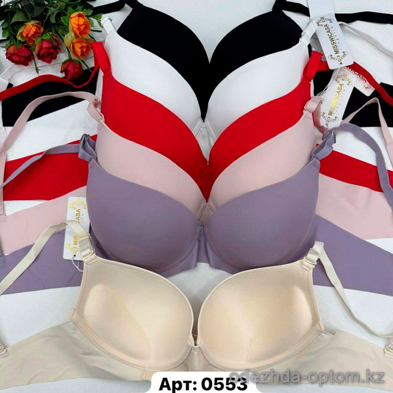 b6-0553-1 MISS WICASA Бюстгальтер с корректором бесшовный, чашка C, 1 пачка (6 шт) b6-0553-1 MISS WICASA Бюстгальтер с корректором бесшовный, чашка C, 1 пачка (6 шт)
