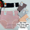b6-7763-2 Lavolle Трусики женские бамбуковые, большие размеры, 3XL-4XL, 1 пачка (12 шт)