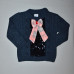 d4-4841 Детский комплект: свитер, юбка, блузка, 6-18 мес, 1 пачка (4 шт)