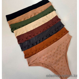 b4-0062 Трусики женские танго, M-XL, 1 пачка (12 шт)
