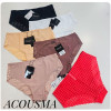 b4-P6552 Acousma Трусики женские слипы, M-2XL, 1 пачка (6 шт)