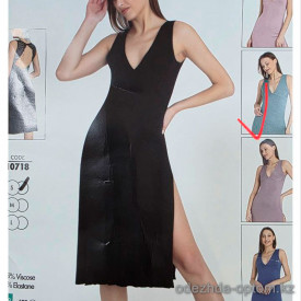 b4-10718 Cotpark Платье женское домашнее, S-L, 1 пачка (3 шт) b4-10718 Cotpark Платье женское домашнее, S-L, 1 пачка (3 шт)