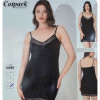 b4-18296 Cotpark Сорочка женская на бретельках, M-XL, 1 пачка (3 шт)
