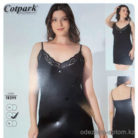 b4-18299 Cotpark Сорочка женская на бретельках, M-XL, 1 пачка (3 шт) b4-18299 Cotpark Сорочка женская на бретельках, M-XL, 1 пачка (3 шт)