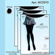 k4-mc0010 Vinconte Колготки женские, M-XL, 800 ден, 1 пачка (6 шт)