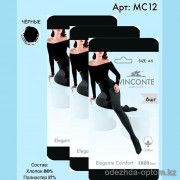 k4-mc12 Vinconte Колготки женские двухшовные, 4-5, 1800 ден, 1 пачка (6 шт)