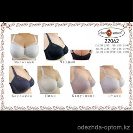b8-22062 CharmWomen Бюстгальтер кружевной, чашка D, 1 пачка (6 шт) b8-22062 CharmWomen Бюстгальтер кружевной, чашка D, 1 пачка (6 шт)