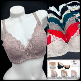 b5-22033 CharmWomen Бюстгальтер кружевной, 1 пачка (6 шт)