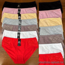 b2-1362-1 Anttifu Трусики женские однотонные, 44-48, 1 пачка (12 шт)