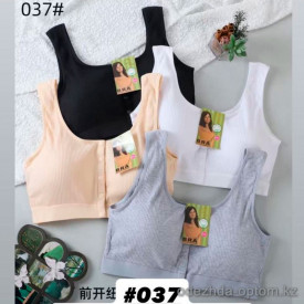 b6-037 Топ женский на кнопках, большие размеры, 4XL-6XL, 1 пачка (6 шт)