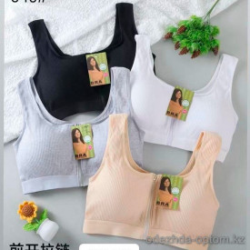 b6-040-1 Топ женский на молнии, большие размеры, 4XL-6XL, 1 пачка (6 шт)