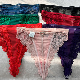 b13-1888 Трусики женские кружевные, S-XL, 1 пачка (32 шт)