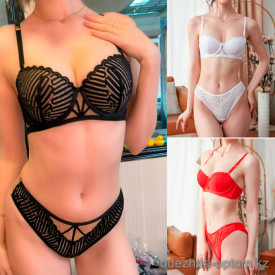 b13-2660 Комплект нижнего белья: бюстгальтер и трусики, 1 пачка (3 шт)